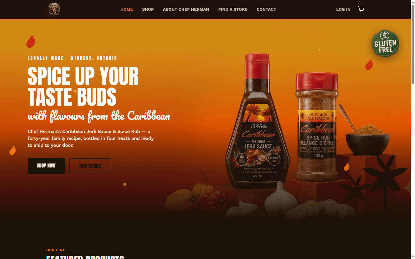 All Seasons Caribbean homepage